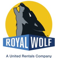 Royal Wolf ANZ, a United Rentals Brand logo - Similar company to Orange Hire, A United Rentals Brand