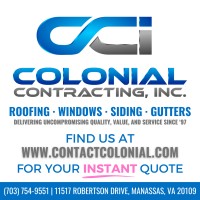 Colonial Contracting, Inc. logo - Similar company to Varner Commercial Roofing