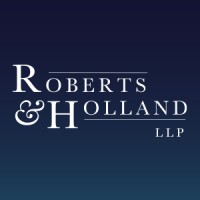 Roberts & Holland LLP logo - Similar company to Wollmuth Maher & Deutsch Llp