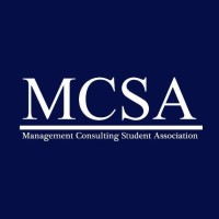 MCSA - Management Consulting Student Association logo - Similar company to Statistical Consulting Centre