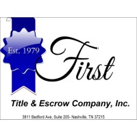 First Title and Escrow Company, Inc. logo - Similar company to Sage Title & Escrow Services, Inc.