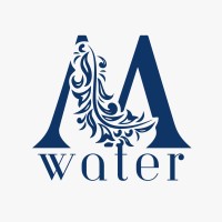 M Water logo - Similar company to Scuba Beverages