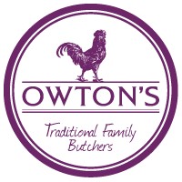Owtons Butchers logo - Similar company to Steam Town Brew Co.