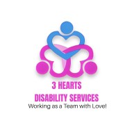 3 Hearts Disability Services logo - Similar company to Caring Approach Pty Ltd