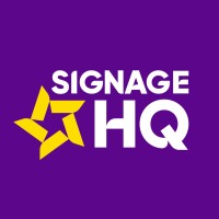 Signage HQ logo - Similar company to 1300Hoarding