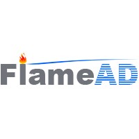FlameAD logo - Similar company to Help Square