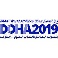 IAAF World Athletics Championships Doha 2019 logo - Similar company to Clandestine Magazine