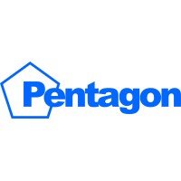 Pentagon Builders Merchants Jersey logo - Similar company to Normans Jersey