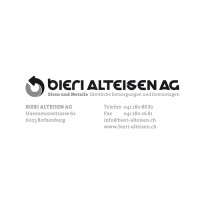 Bieri Alteisen AG logo - Similar company to Loacker Swiss Recycling Ag