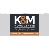 K&M Home Center logo - Similar company to Sharp Innovations, Inc.