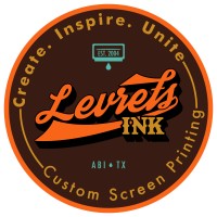 Levrets Ink Custom Screen Printing logo - Similar company to Super Ink Clothing
