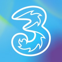 Drei Österreich logo - Similar company to A1 Digital