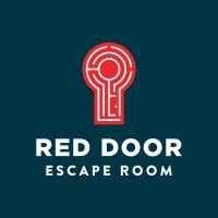 Red Door Escape Room logo - Similar company to Escape Room Live, Llc