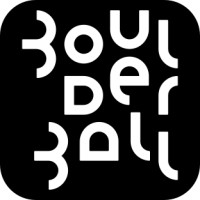 Boulderball logo - Similar company to Grinz