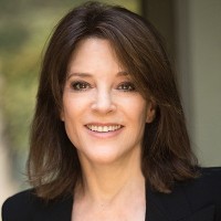 Marianne Williamson for President 2024 logo - Similar company to Caddes