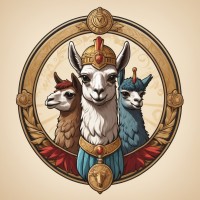 Llama & Griffin logo - Similar company to Phi-9