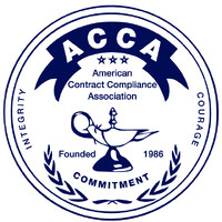 American Contract Compliance Association (ACCA) logo - Similar company to B2Gnow