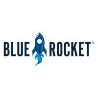 Blue Rocket logo - Similar company to Lúdilo