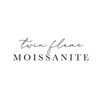 Twin Flame Moissanite logo - Similar company to Cape Diamonds