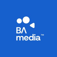 BA MEDIA logo - Similar company to Echo Podcast Studios