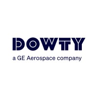 Dowty, a GE Aerospace company logo - Similar company to Colibrium Additive - A Ge Aerospace Company