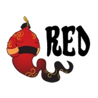 Red Genie Games logo - Similar company to Friendly