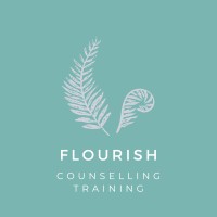 Flourish Counselling Training logo - Similar company to Practice Self-Compassion