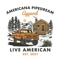 Americana Pipedream Apparel logo - Similar company to Wave Sc