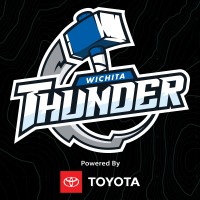 Wichita Thunder logo - Similar company to Wenatchee Wild