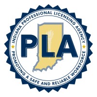 Indiana Professional Licensing Agency logo - Similar company to Olympic Angels