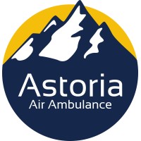 Astoria Air Ambulance logo - Similar company to [ E M P T Y . S T U D I O ]