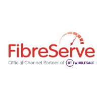 FibreServe (Official Supply Channel for BT Wholesale) logo - Similar company to Purple Tree Communications