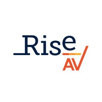 Rise AV logo - Similar company to Alphavictor