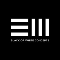 Black or White Concepts logo - Similar company to The Design Firm (Tdf)