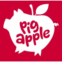 Pig Apple logo - Similar company to Gensmak!