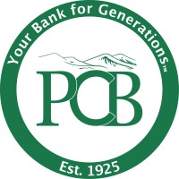 PCB logo - Similar company to F&M Bank (Farmers & Merchants Bank)